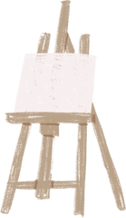 Colored Pencil Easel